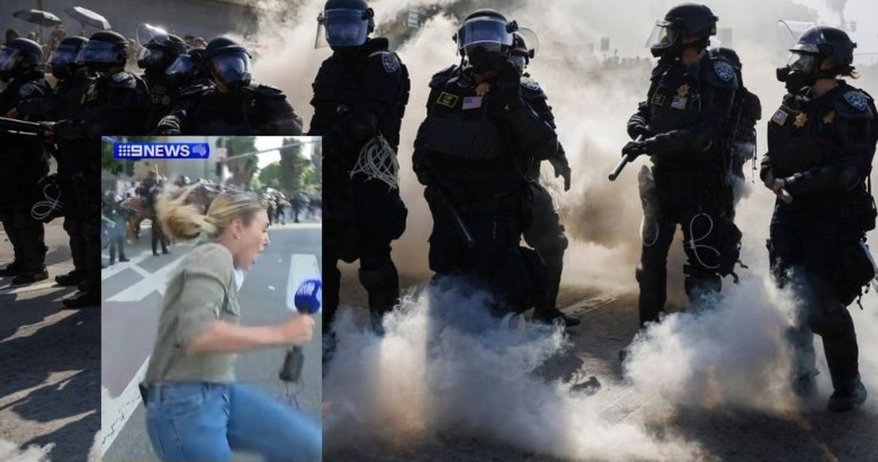 Reporterka postrzelona przez policjanta. Szokujące nagranie