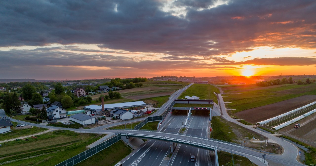 Zamknięty tunel na północnej obwodnicy Krakowa. Sprawdź objazdy