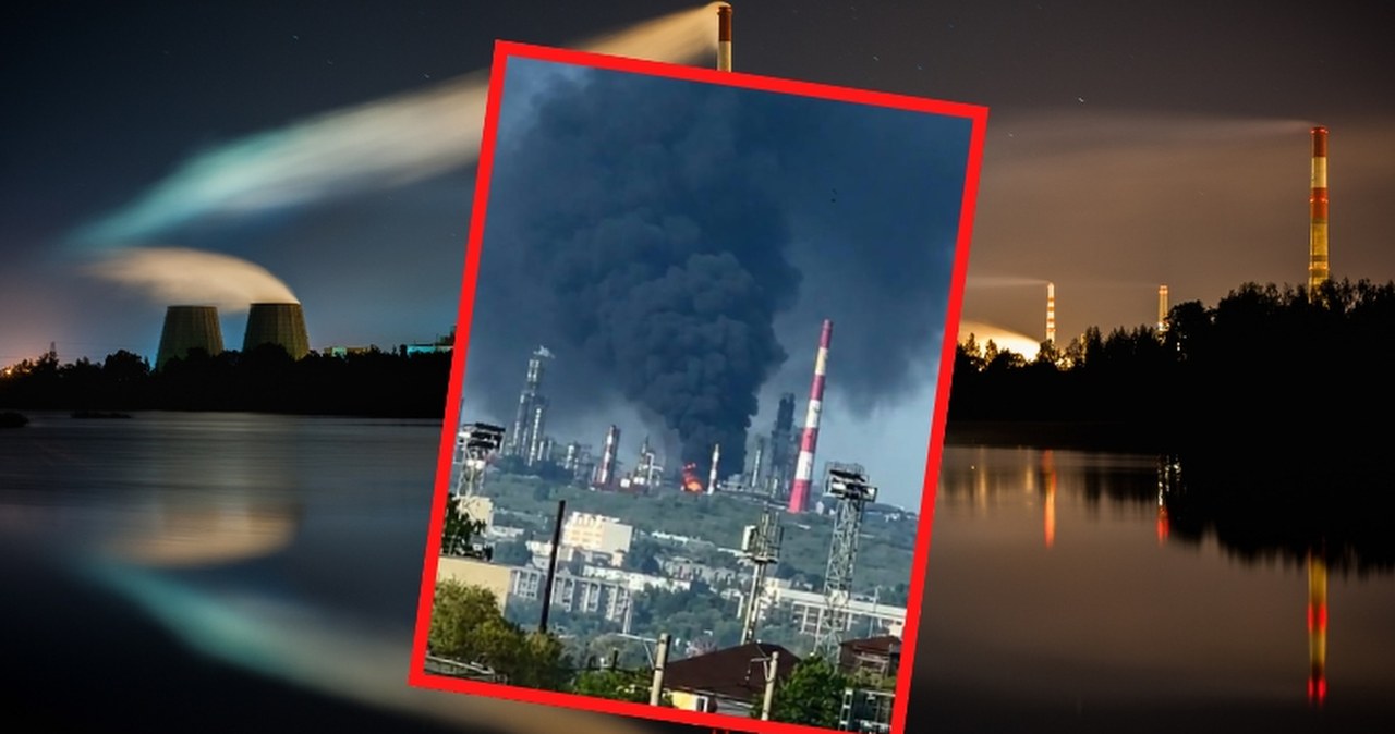 Kolejny pożar w rafinerii. Rosjanie otrzymali cios od Ukraińców