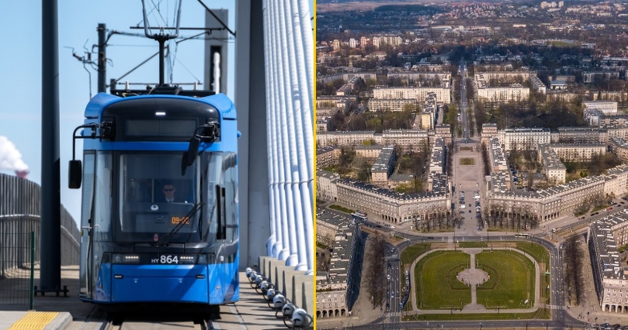 Finisz prac na Placu Centralnym w Krakowie. Kiedy tramwaje wrócą na stałe trasy?