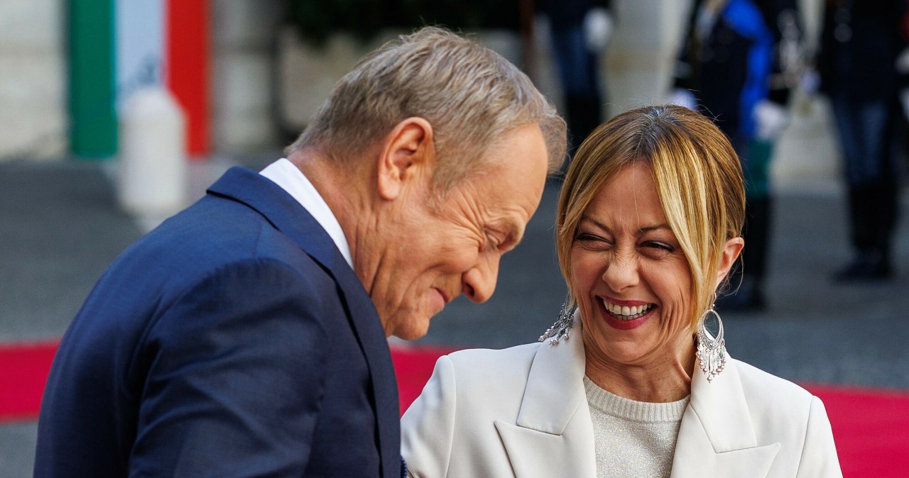 Nowy traktat dwustronny, Ukraina, imigracja. Tusk rozmawiał z Meloni