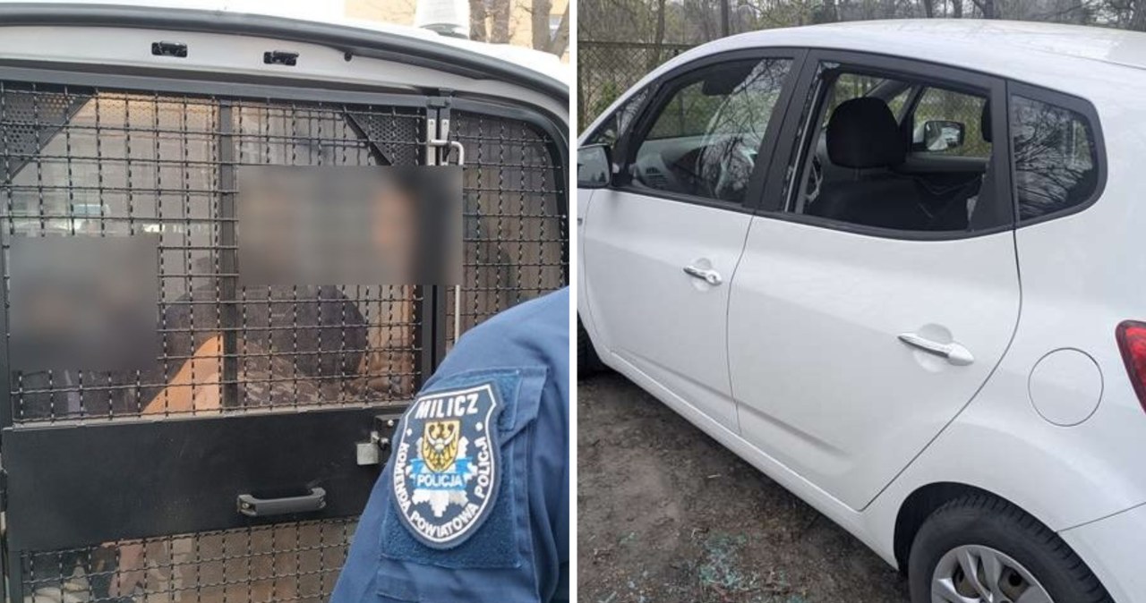 Konduktor wyprosił go z pociągu. Wyładował swoją złość na samochodach