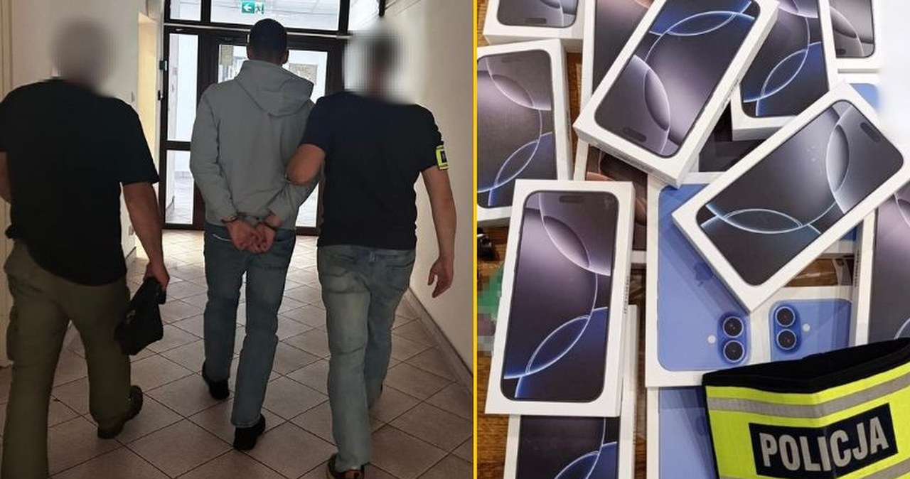 Wyłudzał telefony na cudze dane. Mężczyźnie grozi długi pobyt w więzieniu