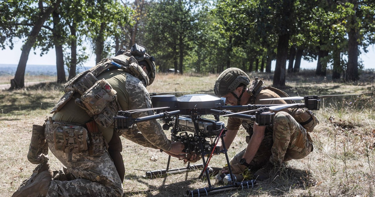 Ściśle tajne. Ukraińscy wojskowi szkolą polskich z obrony przed dronami