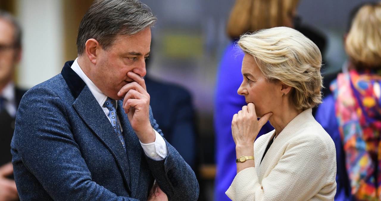 Premier Belgii pisze do von der Leyen ws. zamrożonych miliardów Rosji