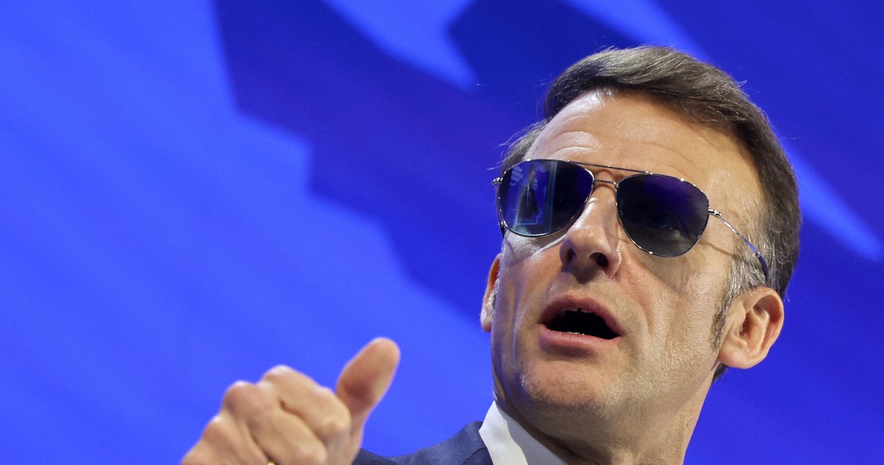 ​Awiatorki Macrona robią furorę! "Symbol sprzeciwu wobec Trumpa"