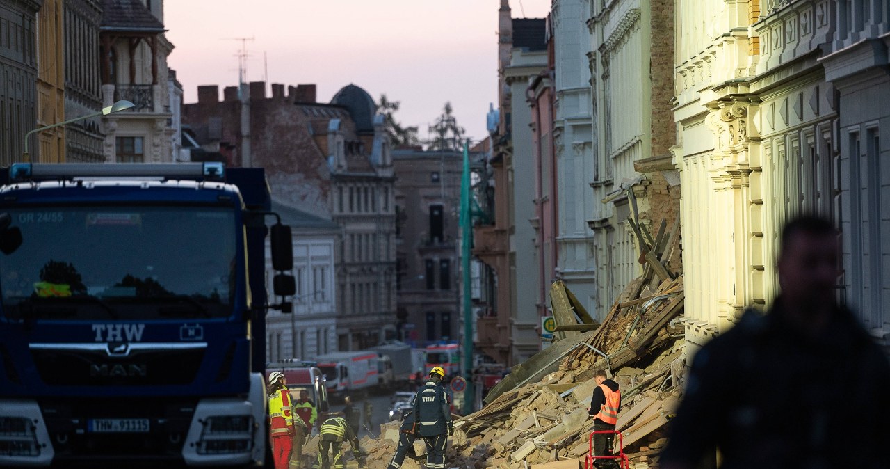 Katastrofa budowlana w Goerlitz. Wznowiono poszukiwania trzech osób