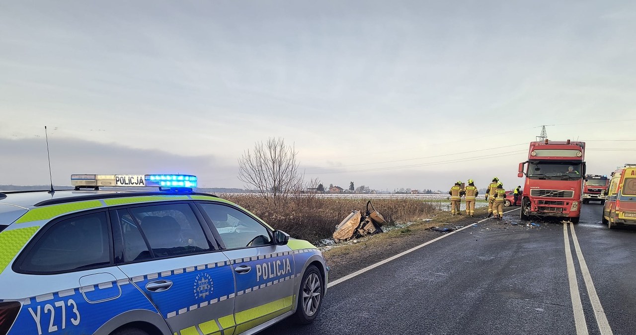 Tragiczny wypadek na drodze. Zginęła kobieta