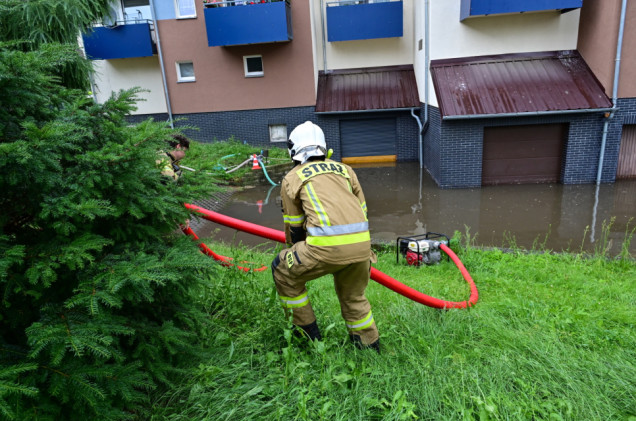 Gryfino pod wodą. Potężna nawałnica nad miastem