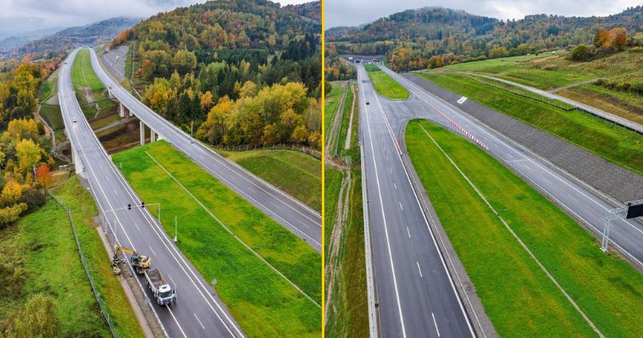 To najpiękniejsza droga ekspresowa w Polsce. Zobacz zachwycające widoki