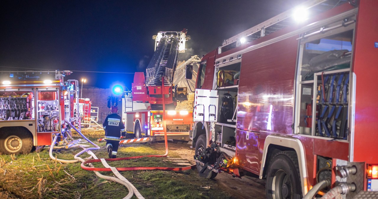 Tragedia koło Limanowej. W nocy dom stanął w płomieniach