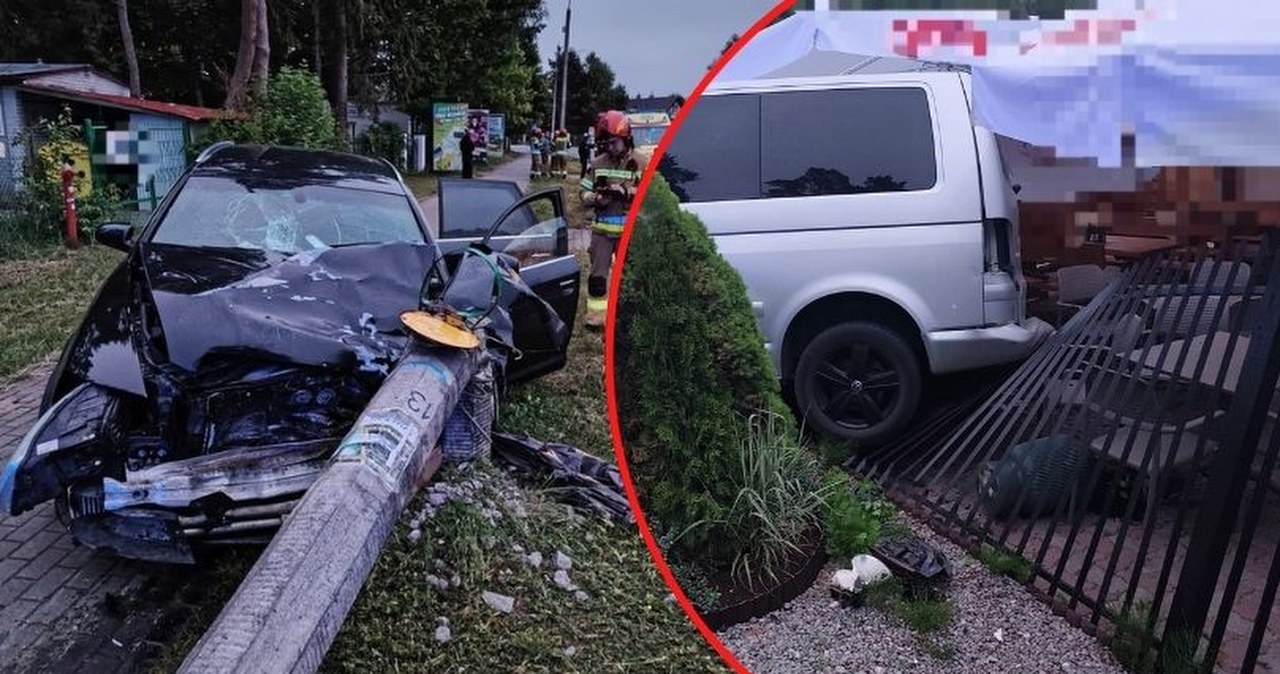 Pechowa latarnia nr 13 i szaleńcza ucieczka Audi. 19-latek był pijany