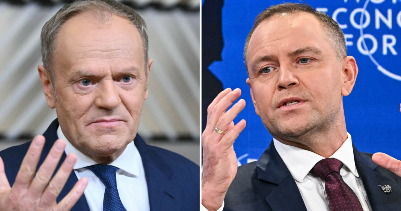 "Czas wstać z kolan". Tusk wbił szpilę Nawrockiemu i wywołał burzę