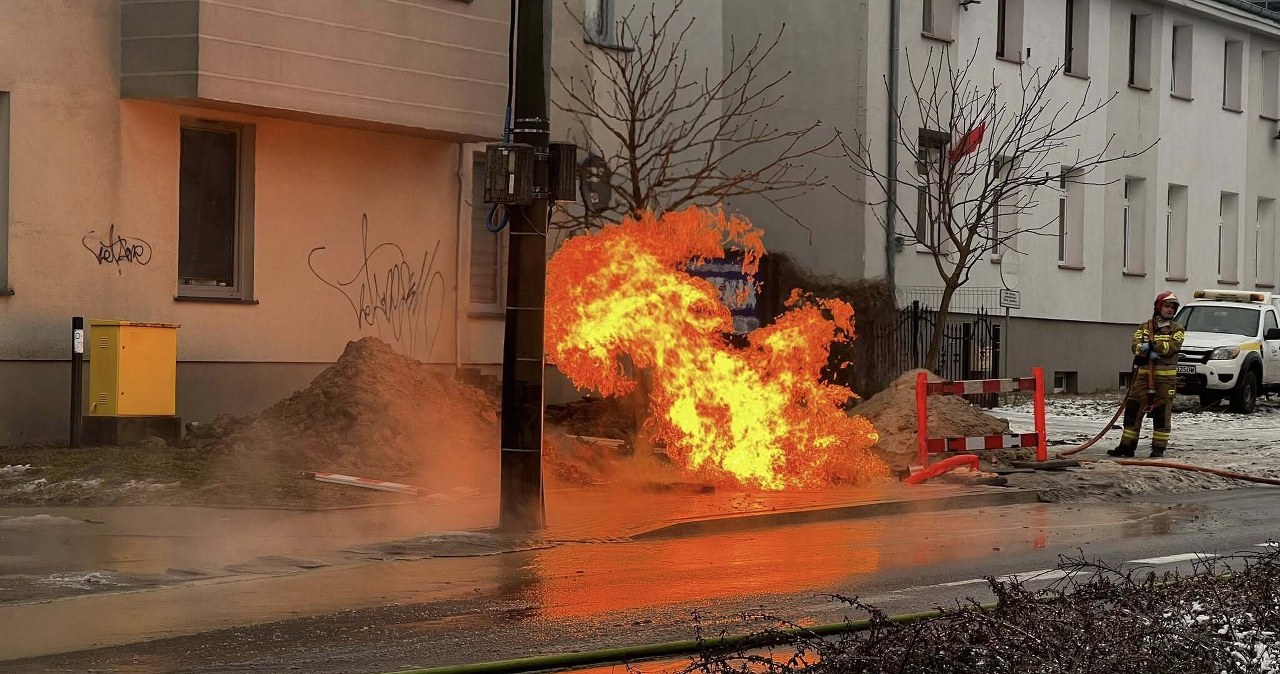 Akcja służb w Szczecinie. Zapłon ulatniającego się gazu