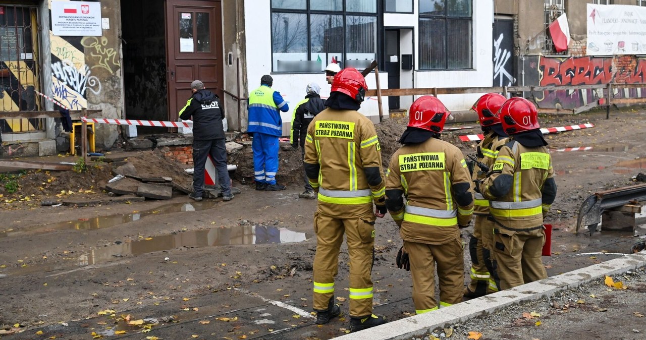 Ewakuacja pod Wrocławiem. Budowlańcy uszkodzili gazociąg