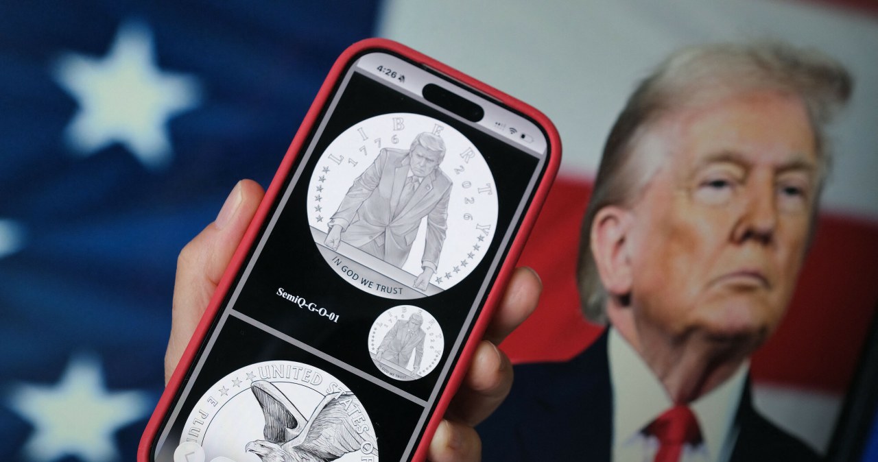 Trump uwieczniony na złotej monecie. Zatwierdzono już projekt