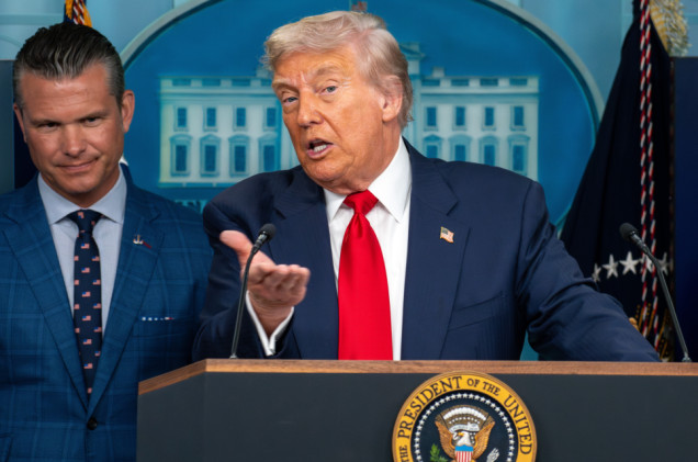 Trump wygraża Iranowi. Przekazał rozkaz Hegsethowi