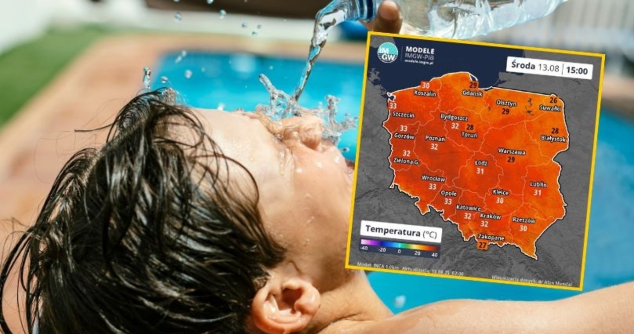 Fala upałów nad Polską. Alerty od Szczecina po Szczyrk