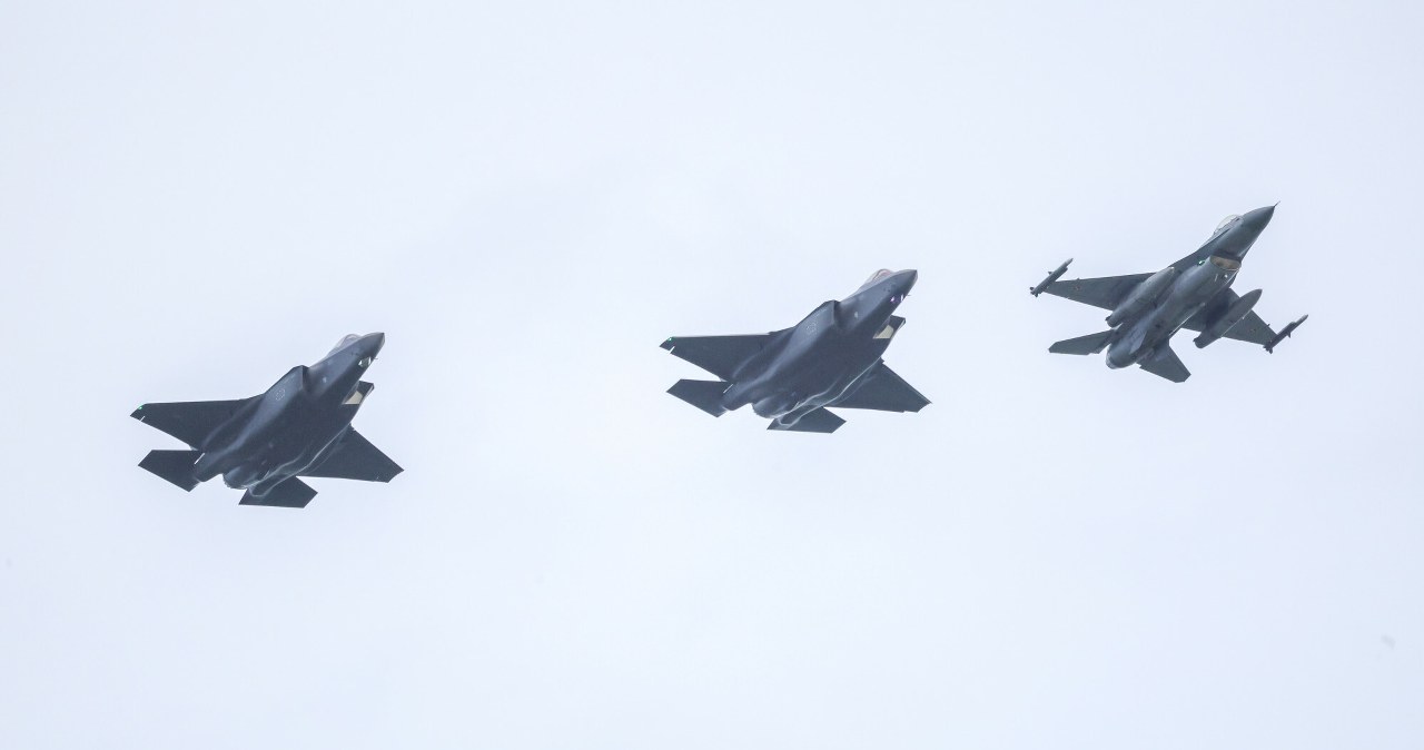F-35 nad Polską. Trasa powitalna z małą zmianą