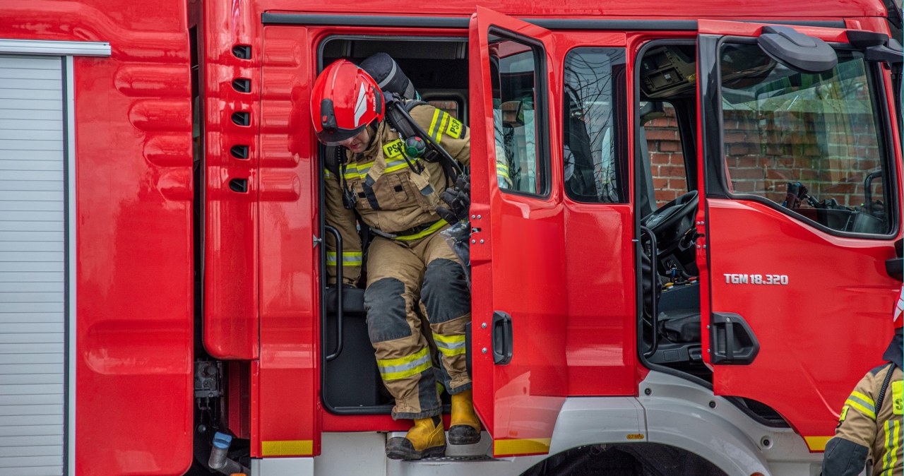 Mężczyzna zginął w pożarze. Tragedia w Tczewie