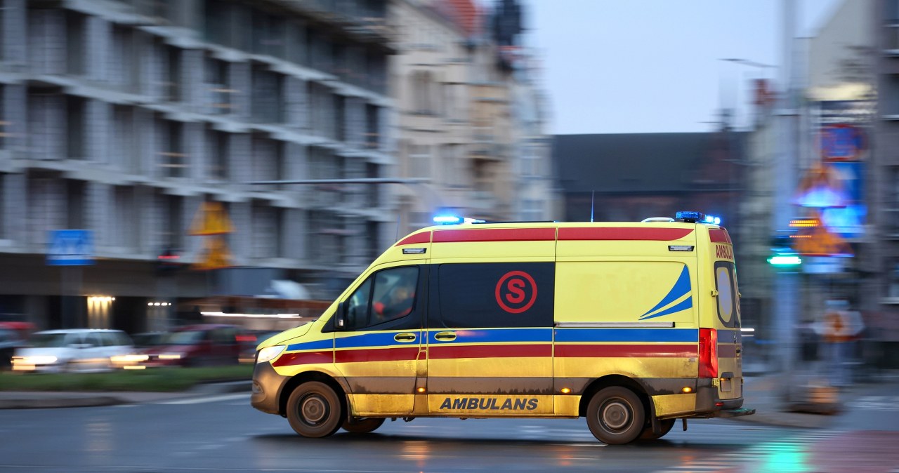 Wybuch samochodu w Libiążu. 22-latek poszkodowany