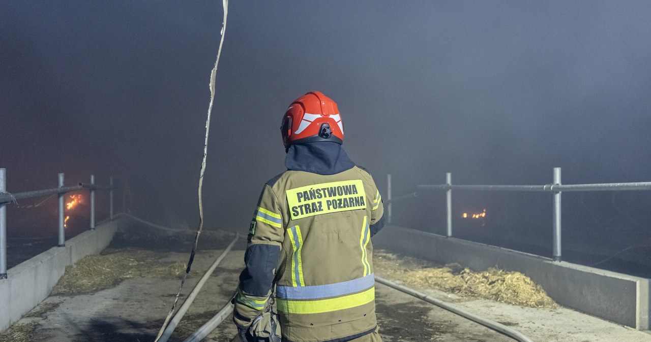 Duży pożar na terenie szpitala pod Warszawą. Co z pacjentami?