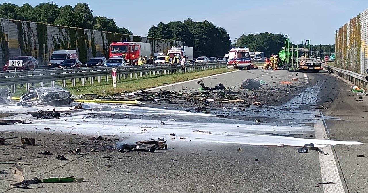 Bmw stanęło w płomieniach. Tragiczny wypadek na S8