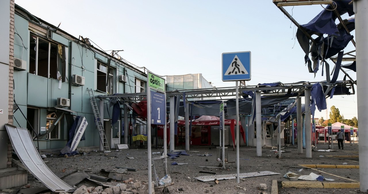Rosyjski atak na Zaporoże. Rannych co najmniej 12 osób