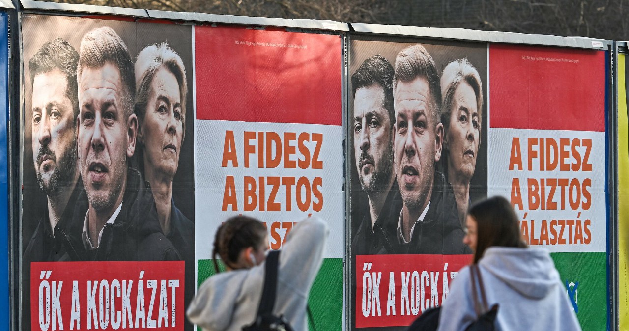 Budapeszt zalany antyukraińskimi plakatami. Tak Orban walczy o głosy
