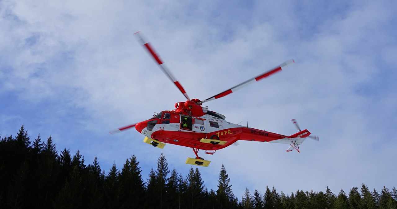 Awaria śmigłowca TOPR. Sąsiedzi przylecieli na ratunek