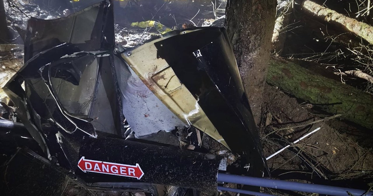 Nowe fakty ws. katastrofy śmigłowca na Podkarpaciu. Ustalono tożsamość ofiar