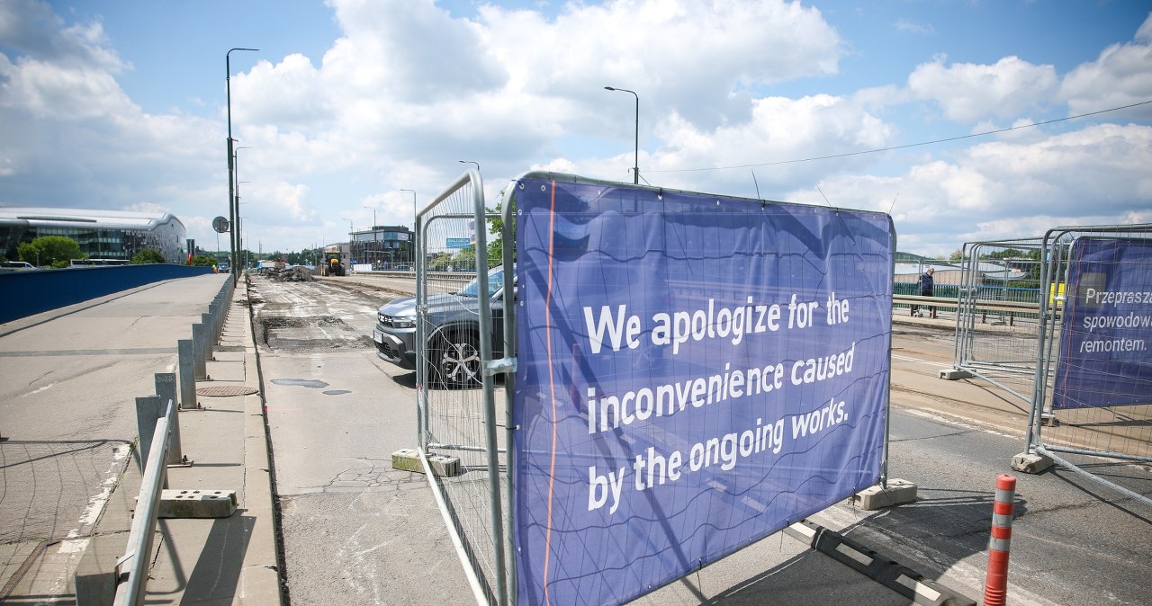 Kierowcy odetchną z ulgą. Samochody wracają na most Grunwaldzki w Krakowie