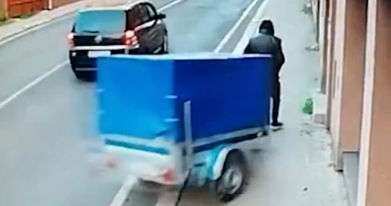Wstrząsający wypadek w miasteczku. Przerażające nagranie
