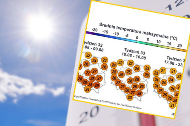Jaka pogoda w sierpniu? Są najnowsze prognozy IMGW