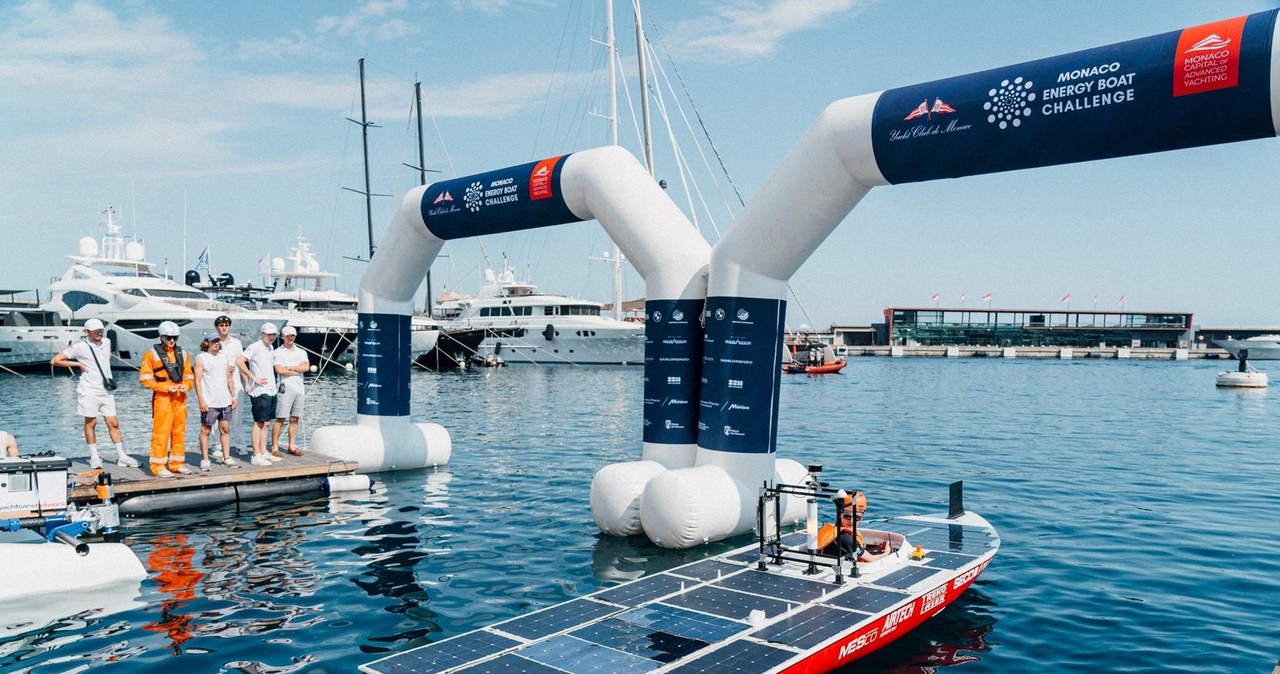 Autonomiczna łódź z AGH na podium Monaco Energy Boat Challenge