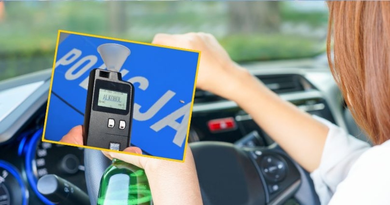 Szokujący pościg. W aucie pijana kobieta z dziećmi