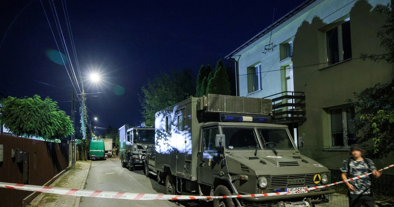 Eksplozja w Rembertowie. Mieszkańcy mogą wrócić do domów