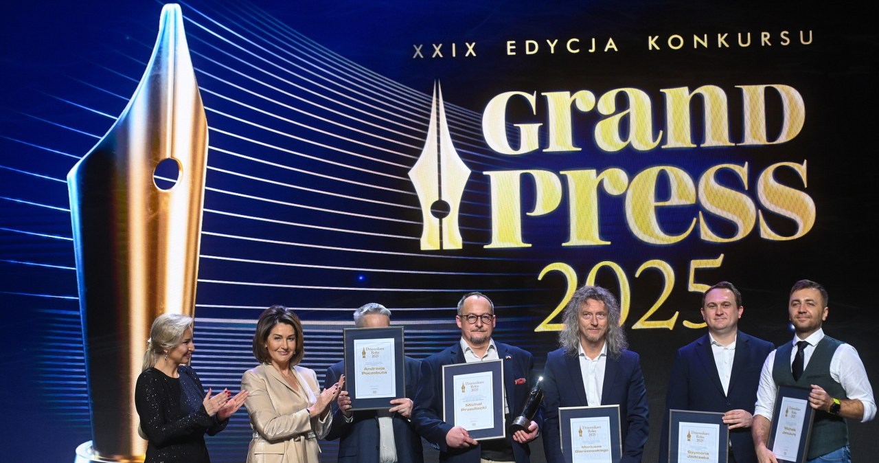 Grand Press 2025: Znamy nagrodzonych