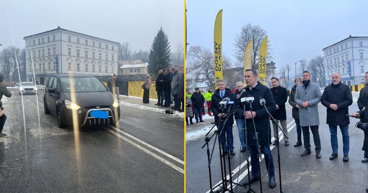 Nowy most w Stroniu Śląskim otwarty. Poprzedni został zniszczony przez powódź