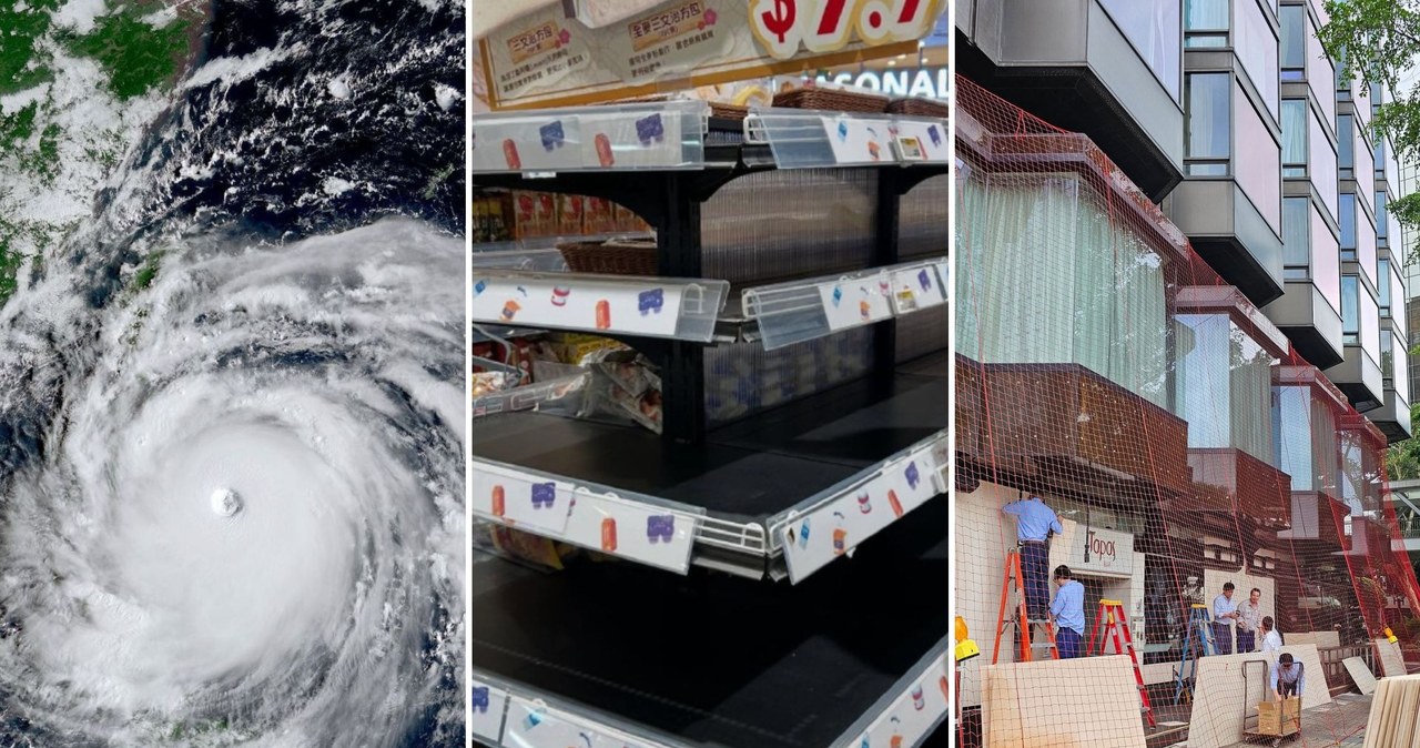 Hongkong sparaliżowany. Tak przygotowuje się na uderzenie supertajfuna Ragasa