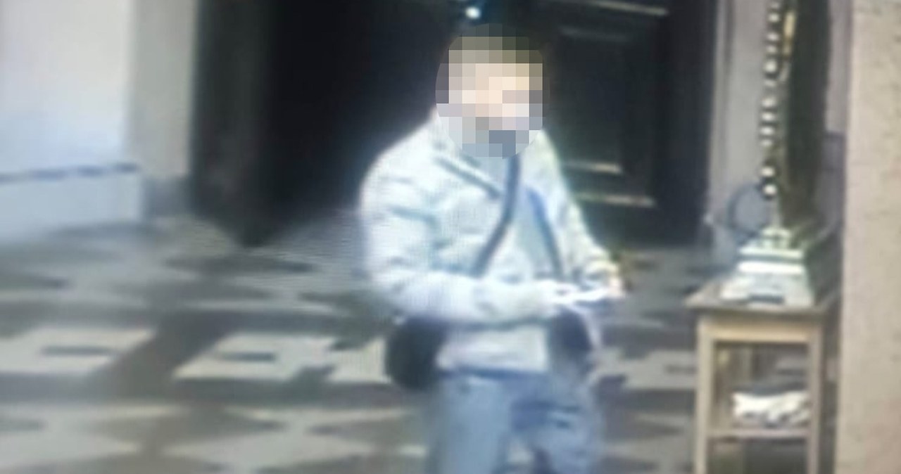 Kościelny złodziej przyłapany na gorącym uczynku. Wszystko się nagrało