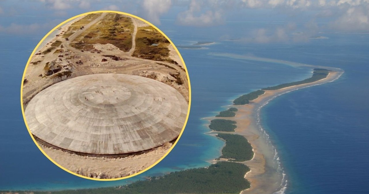 Nuklearna bomba tyka pod wodą. Pęka sarkofag Runit Dome