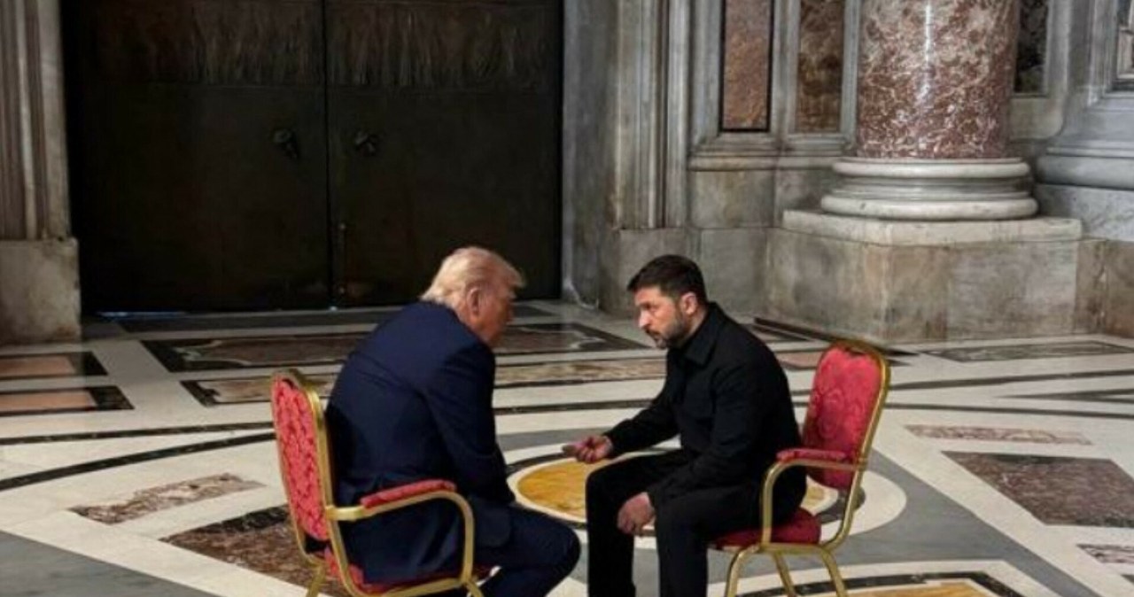 Defibrylator dla Rosji, bat dla Ukrainy. Zełenski powiedział, czego chce Trump