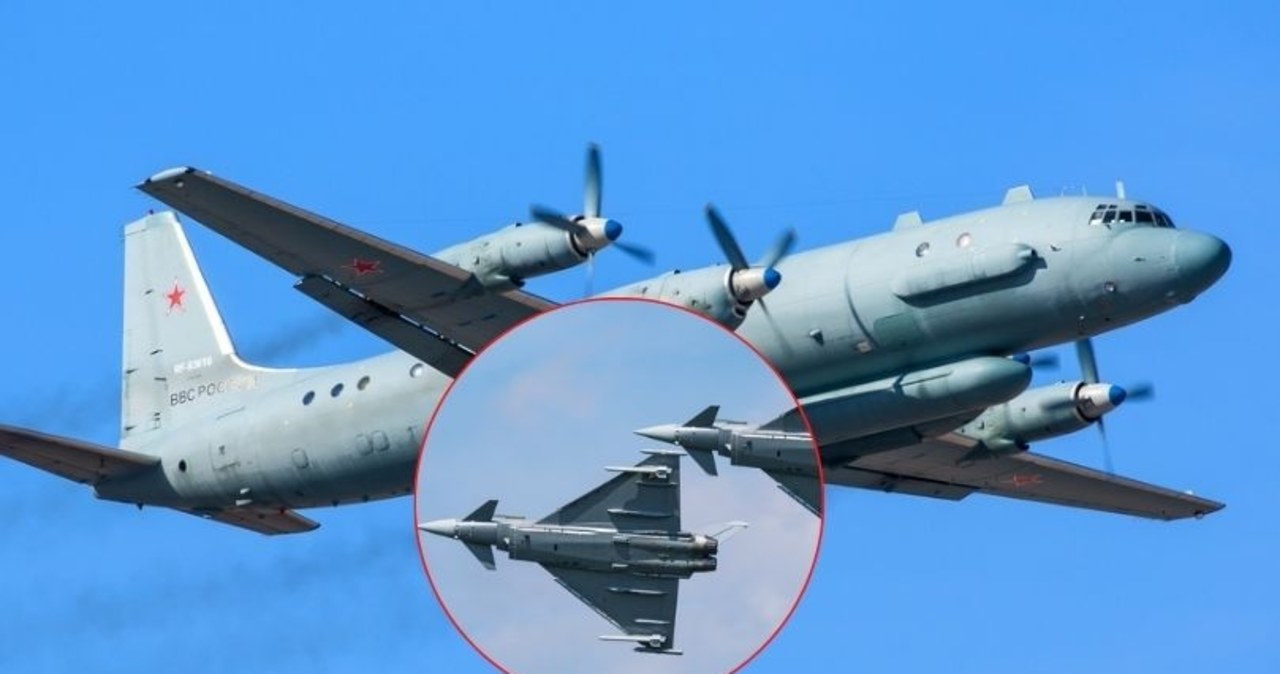 Samolot rosyjskiego rozpoznania nad Bałtykiem. Luftwaffe podrywa Eurofightery