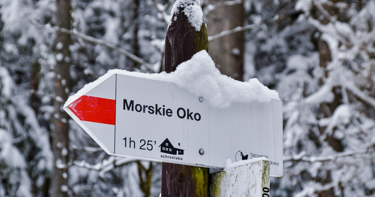 Zima wróciła w Tatry. Nie dojdziemy nad Morskie Oko, szlak zamknięty