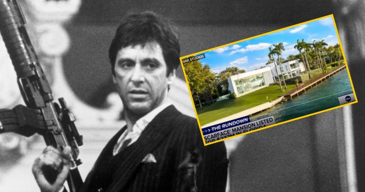 Dom z kultowego "Człowieka z blizną" na sprzedaż. Cena powala na kolana