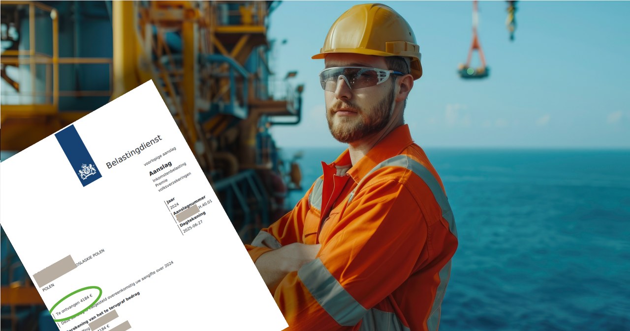 Polscy marynarze offshore odzyskują kilkadziesiąt tysięcy EURO zwrotu podatku z Holandii. Jak?