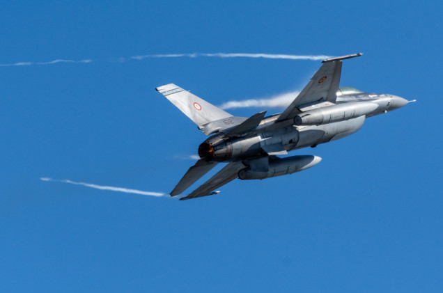F-16 w akcji. Dron wtargnął w przestrzeń powietrzną Rumunii