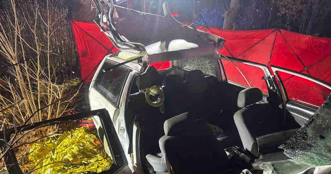 Tragiczny wypadek w Kurowie. Nie żyją dwie nastolatki