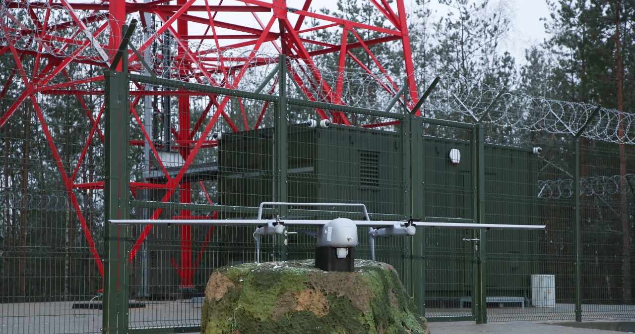 Pierwsze elementy systemu antydronowego na granicy z Białorusią